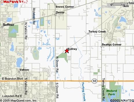 Map of the area our 33587 locksmiths service